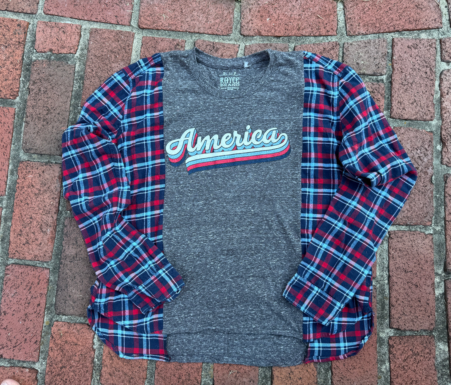 Flannel Tees, Ponchos, Upcycles & Refashions