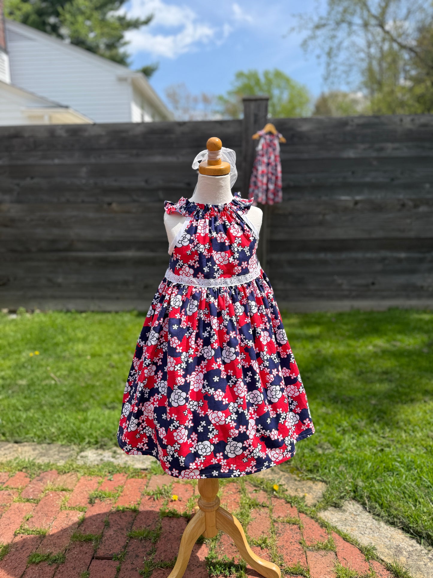 Red, White & Blue Girls size 5/6
